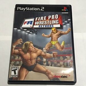 PS2 Fire Pro Wrestling Returns CIB Complete with Manual PlayStation 2